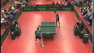 Tischtennis Bundesliga: Vadimir Samsonov vs Philippe Saive 1999