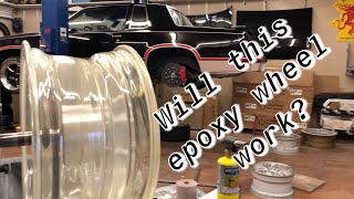 A wheel made from clear epoxy, Will it work?