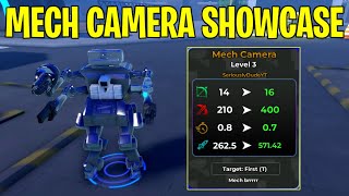 MECH CAMERA SHOWCASE (NEW EXCLUSIVE UNIT) IN TOILET LEGACY DEFENSE ROBLOX!