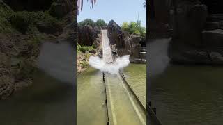 TuTuKi Splash big drop #portaventuraworld #spain #tutukisplash #wet #funinthesun #waterride