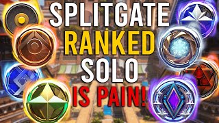 SPLITGATE RANKED - The PAIN of SOLOING RANKED!