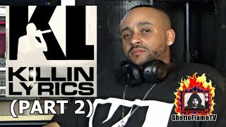 Killin Lyrics (pt.2) Talks On Visuals, "Heat Rocs" Album, Performances & More | @GhettoFlameTV