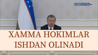 Shavkat Mirziyoyev viloyat Hokimlarini qattiq tanqid qildi!