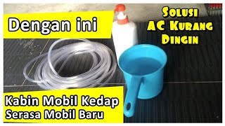 Peredam Pintu Mobil MURAH MERIAH, bikin kabin kedap seperti mobil baru. Solusi AC Mobil tidak dingin