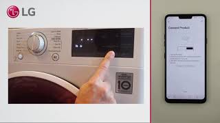 [LG ThinQ] Connect a Dryer to LG ThinQ (on Android Phones)