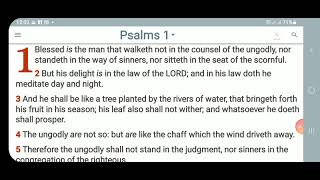 KJV-Daily Bible: p.m. Psalms 1:1-6