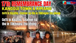 LOCAL || Kuki-Zo Chate Remembrance Day Kimang | CoTU in Kipathu, Lhamonna Thu le Tilkhouna thu phong