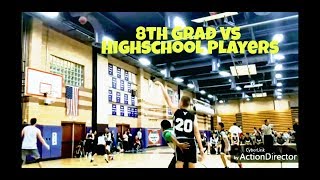 8th Grade vs High School Players!! CV Hornets 14u (Williams) Highlights!