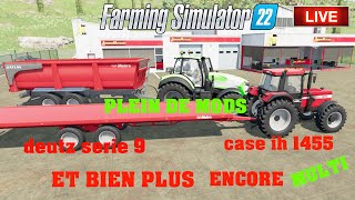 😁(FS22) PLEIN DE MODS ET BIEN PLUS ENCORE😂 (MULTI)🚜