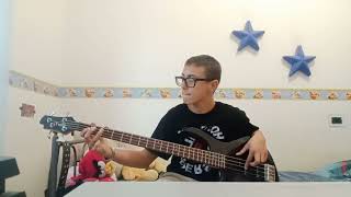 You give love a bad name~Bon Jovi~(bass cover) @bonjovi