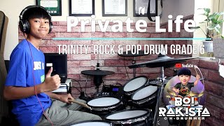 Private Life | Trinity Rock & Pop Grade 7 | Boi Rakista CH-Drummer