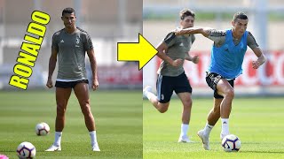 Cristiano Ronaldo CRAZY Combination Goal With Dybala On Juventus Training