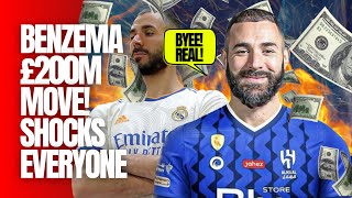 BREAKING: Karim Benzema SHOCKS the Football World with £200M MOVE!