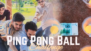 Balls Throwing in Glass Challenge & Win Cash