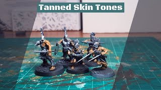 Painting Tanned Caucasian Skin Tones