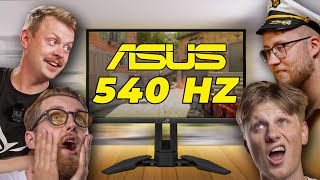 Ištestavom 540Hz ekraną! ASUS PG248QP