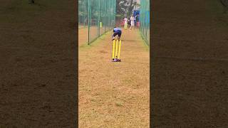 What Happens When A Bowler MISJUDGES The Caught And Bowled? | #shorts #cricket #caughtandbowled