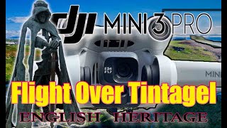 Tintagel Headland 2022 Mini 3 drone flight