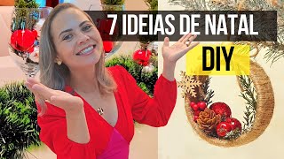 7 IDEIAS BARATINHAS PARA O NATAL 🎄 Decore sua Casa Gastando Pouco ✨ DIY Decoração de Natal