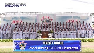 JMCIM | Proclaiming GOD's Character | Finest Choir | September 15, 2024