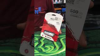 Kingston NV2 500GB NVME SSD l Nvme installation on motherboard #shorts