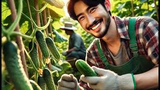 Smart Agriculture Techniques: How Farmers Achieve High-Yield Cucumber Cultivation