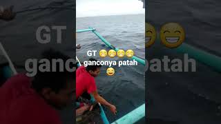 GT 👉👉👉 ganconya patah 😂 #jacksvision #jigging #mancingmania #mantap #fishing