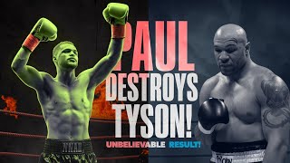 Jake Paul Defeats Mike Tyson: Unanimous Decision in Epic Fight!😱😱