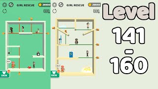 Pin Rescue walkthrough Level 141 - 160 | Mronger