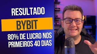 Fechamento do mês de janeiro na ByBit ! 80% de lucro !