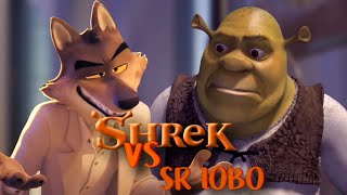 Shrek Vs Sr Lobo Pelea Completa (ES)