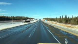 FROZEN RAIN - BLACK ICE ON HEY in Alberta