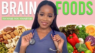 The Top 7 SUPER FOODS That Make You Smarter! (BOOST MEMORY AND ALERTNESS)