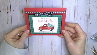 A sweet card using the Truck Along Bundle by Stampin'UP!