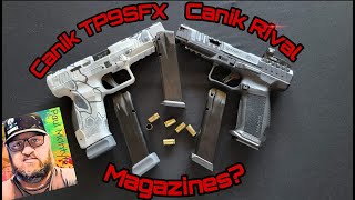 Canik Rival Magazine test...TP9SFX mags...Do they work???