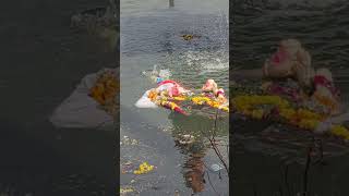 Ganesh visarjan #tank bund#