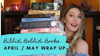 April & May Reading Wrap Up // Fantasy, Sci-fi, Romance, Grim Dark, Horror