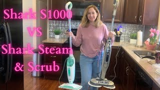 Shark S1000 vs Shark Steam & Scrub Steam Mops Features Sanitizing My Floors Without Chemicals.