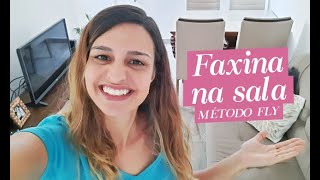 Rotina de limpeza semanal - Limpando a sala e sala de jantar | Método Fly Lady (parte 4)