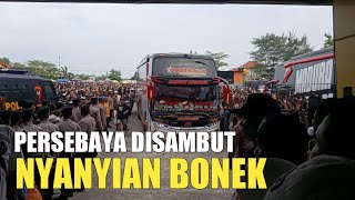 Persebaya Disambut Nyanyian Bonek di Stadion Gelora Madura Ratu Pamelingan