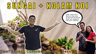 STEP BY STEP MEMBUAT KOLAM KOI ALAMI | Natural Pond Project by Isti Anggana