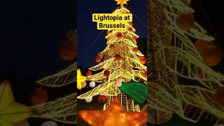 Lightopia at Brussels #lightopia #brussels #belgium #christmas #event #europe #winter