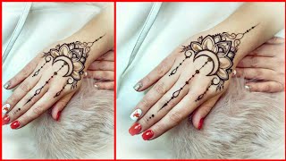 Beautiful finger mehndi design for hands eid 2020 || mehndi designs for fingers easy and simple