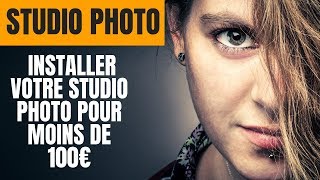 Pour 56.77 €, votre STUDIO PHOTO dédié au PORTRAIT chez vous  !!!