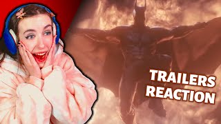 Batman Arkham Cinematic Trailers Reaction!!! (never played the games)