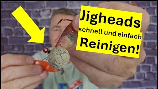 Jigheads Refurbished - Bleiköpfe einfach und schnell reinigen