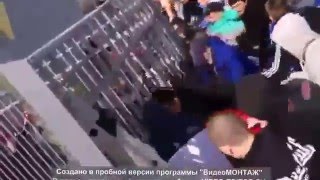 Драка перед матчем Ростов   Ротор