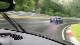 Mini R56 John Cooper Works Nordschleife Very Wet Conditions