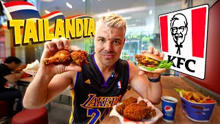 ASÍ ES UN KFC en TAILANDIA 🍔🍗 *EL MEJOR POLLO FRITO DE ASIA* 🇹🇭