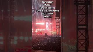 #rammstein  - PU**Y (part.2) | Live @VELTINSArena Gelsenkirchen | 27.07.24 Europa Stadium Tour 2024